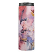 Schöne Blume Thermosbecher (Rückseite)