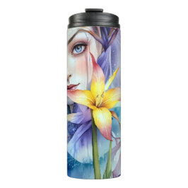 Schöne Blume Thermosbecher