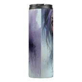 Schöne Blume Thermosbecher (Rückseite)