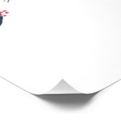 Schöne Blume und Eukalyptus-Poster Fotodruck (Ecke)