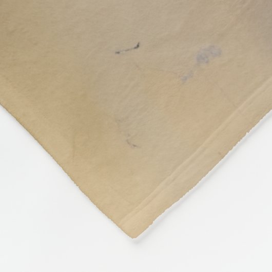 Schöne Blume und Schmetterling Fleecedecke (Ecke)