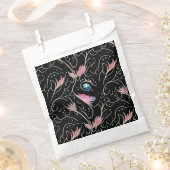 Schöne Blume und Wirbel Muster Geschenktütchen (Ausgeschnitten)
