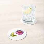 Schöne Blume Untersetzer (Vor Ort)