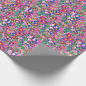 Schöne Blume: Wildblume Geschenkpapier (Ecke)