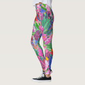 Schöne Blume: Wildblume Leggings (Links)