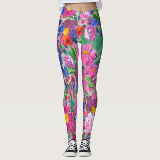 Schöne Blume: Wildblume Leggings