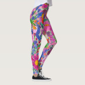 Schöne Blume: Wildblume Leggings (Rechts)