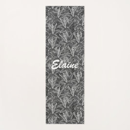 Schöne Blume Yogamatte