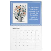 Schöne Blume Zitate Botanischer Kalender (Mär 2027)