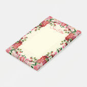 Schöne Blumen 402 Post-It Notes Klebezettel (angewinkelt)
