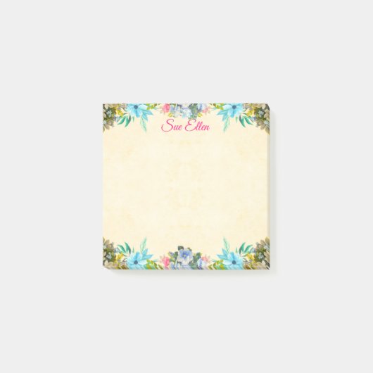 Schöne Blumen 527 Post-It-Notizen Post-it Klebezettel (Vorderseite)
