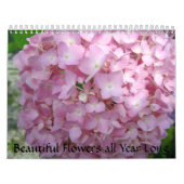 Schöne Blumen alles Jahr lang Kalender (Titelbild)