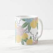 Schöne Blumen Blumen Elegante Kaffeetasse (VorderseiteRechts)