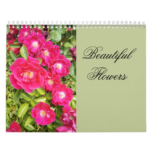 Schöne Blumen Blumenkalender Kalender (Titelbild)