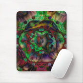 Schöne Blumen-Burst-Abstraktion Mousepad (Mit Mouse)