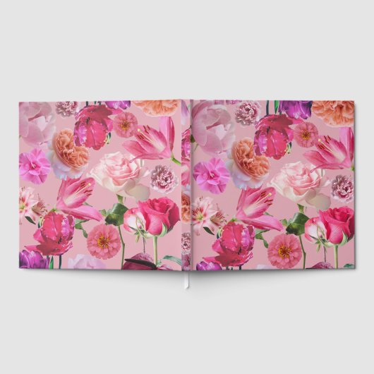 Schöne Blumen Gästebuch (Voll)