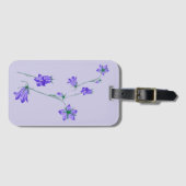 Schöne Blumen Gepäckanhänger (Vorderseite (Horizontal))