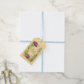 Schöne Blumen Geschenkanhänger (Mit Garn)