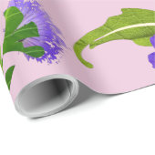 Schöne Blumen Geschenkpapier (Rolleneckpunkt)