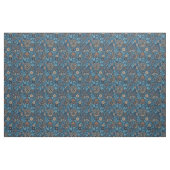 Schöne Blumen in Blau und Beige Stoff (Fat Quarter (45,7 x 55,9 cm))