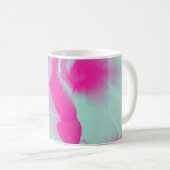 Schöne Blumen Kaffeetasse (VorderseiteRechts)
