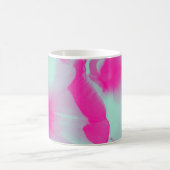 Schöne Blumen Kaffeetasse (Mittel)