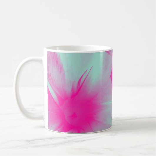 Schöne Blumen Kaffeetasse (Links)