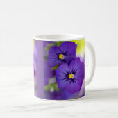Schöne Blumen Kaffeetasse (VorderseiteRechts)