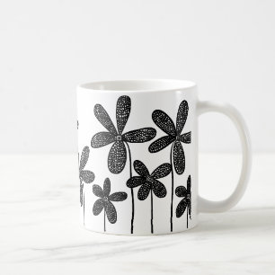 Schöne Blumen Kaffeetasse