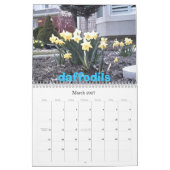 Schöne Blumen Kalender (Mär 2027)
