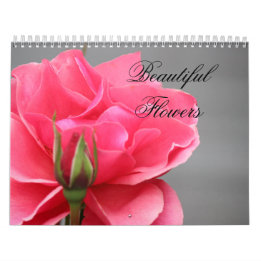 Schöne Blumen Kalender
