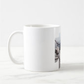 Schöne Blumen Kunst Kaffeetasse (Links)