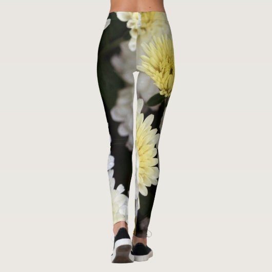Schöne Blumen-Leggings Leggings (Rückseite)