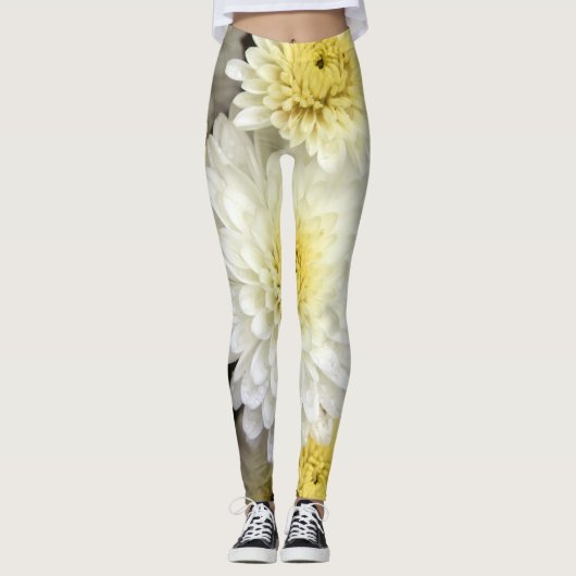 Schöne Blumen-Leggings Leggings (Vorderseite)