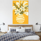 Schöne Blumen Leinwanddruck (Insitu (Schlafzimmer))