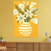 Schöne Blumen Leinwanddruck (Insitu (Wohnzimmer))