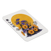 schöne Blumen Magnet (Rechte Seite)
