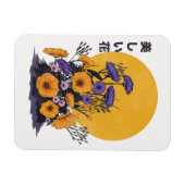 schöne Blumen Magnet (Horizontal)