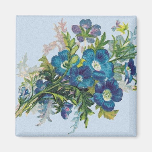 Schöne Blumen Magnet (Vorne)