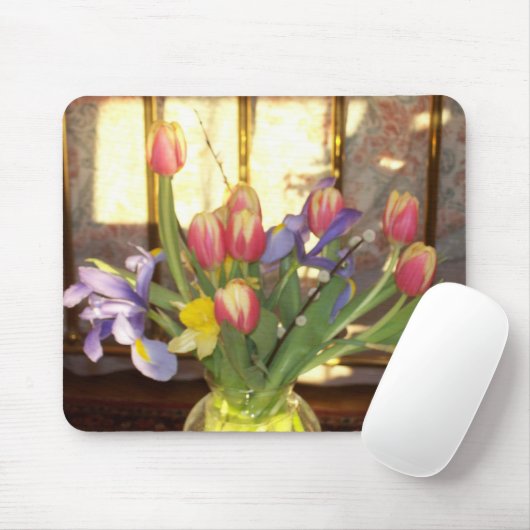 Schöne Blumen Mousepad (Mit Mouse)