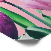 Schöne Blumen Poster (Ecke)