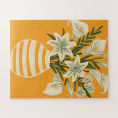 Schöne Blumen Puzzle (Horizontal)