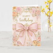 Schöne Blumen zum Geburtstag Karte (Gelbe Blume)