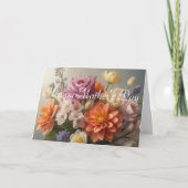 Schöne Blumen zum Muttertag Karte (Vorderseite)