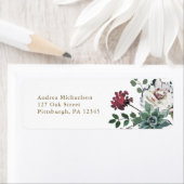 Schöne Blumenadresse (Insitu)