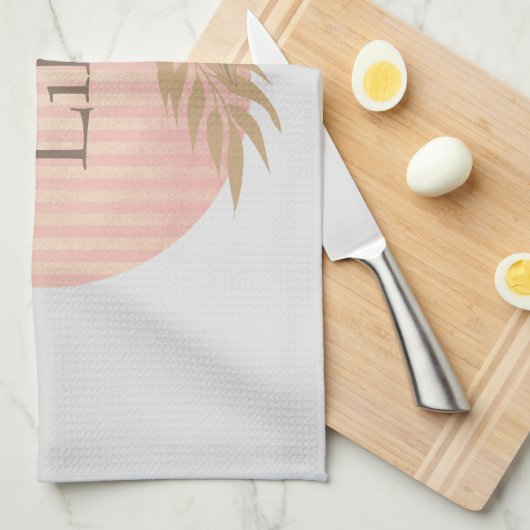 Schöne Blumenausstellung Geschirrtuch (Viertel Falte)