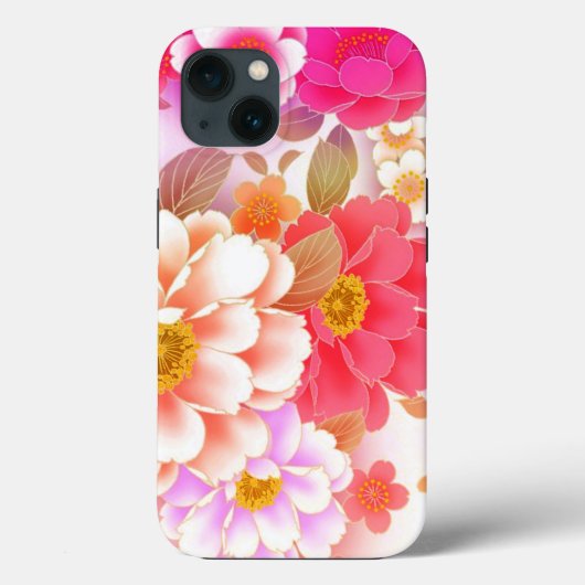Schöne Blumenbouquet Case-Mate iPhone Hülle (Rückseite)