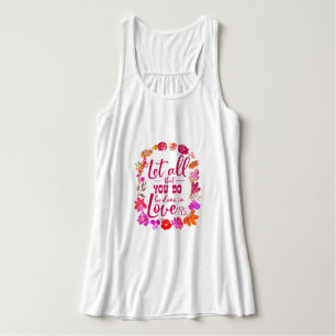 Schöne BlumenBouquet Tank Top