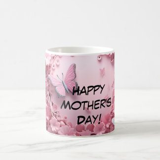 Schöne Blumendesign Coffee Tasse