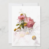 Schöne Blumeneinladung Einladung (Vorderseite)